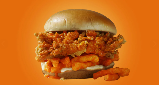 KFC Cheetos Chicken Sandwich (Copycat)