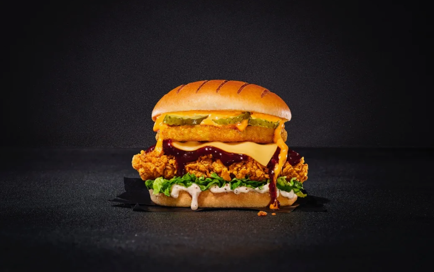 KFC Dirty Louisiana Burger (Copycat)