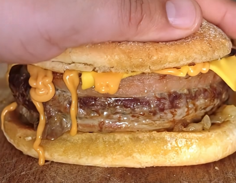 Viral Bacon Spiral Burger