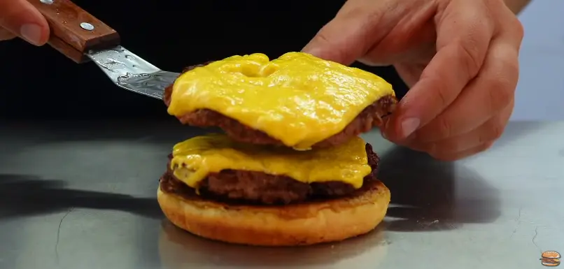 Step 6: Time to assemble in the classic McDonald's order: