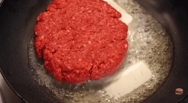 Step 4: Melt about 10 oz butter in a large
