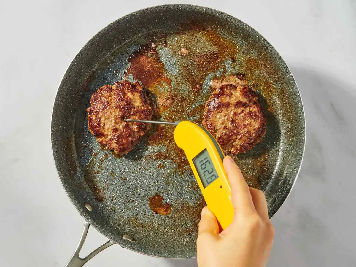 Step 4: Fry or grill the burgers for about 10