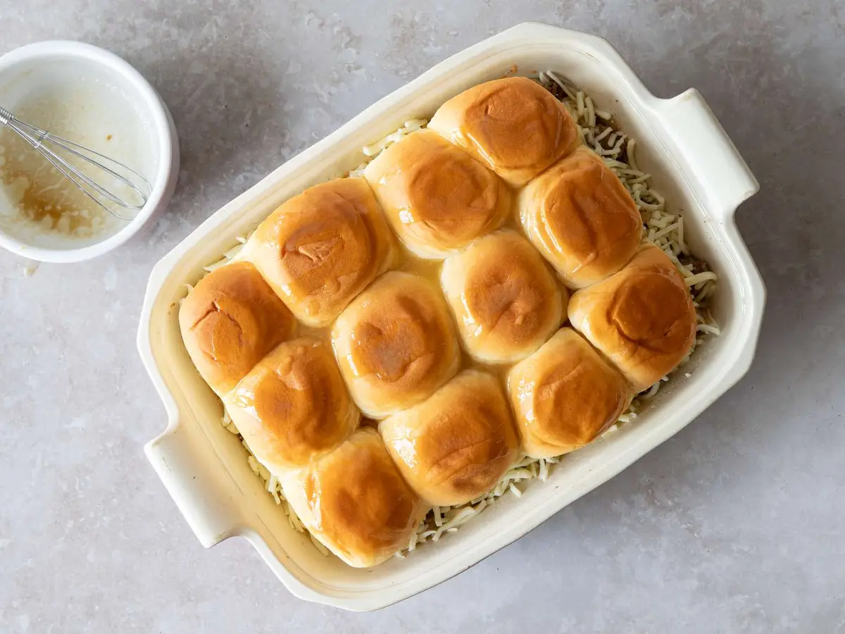 Step 7: Stir the glaze and pour it over the