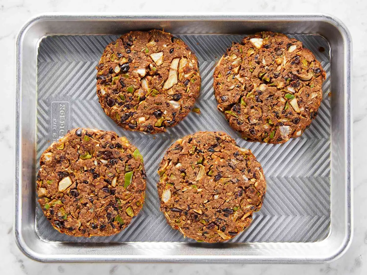 Step 5: Divide it into four patties and set them