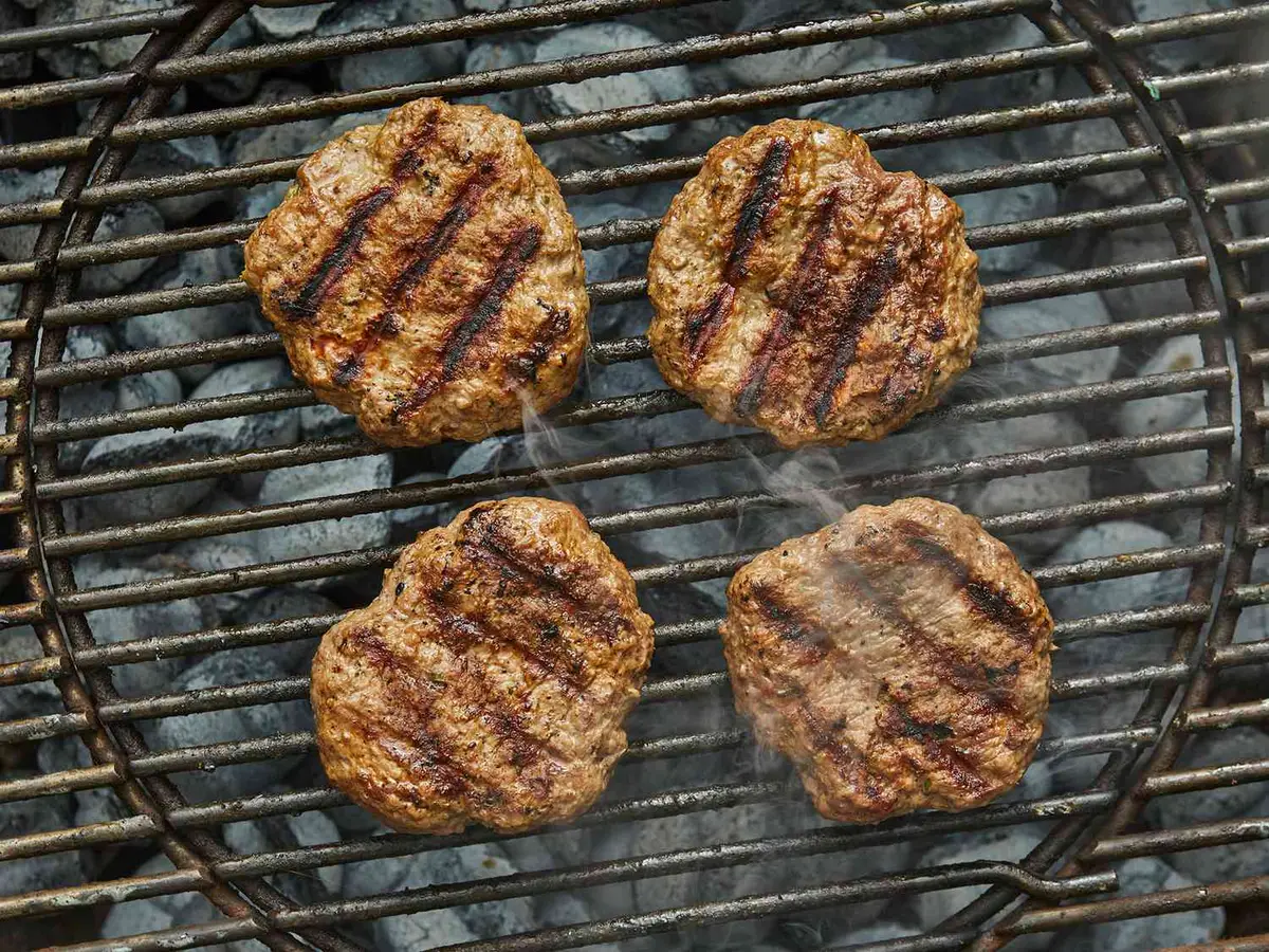 Step 4: Grill the patties for about 5 minutes per
