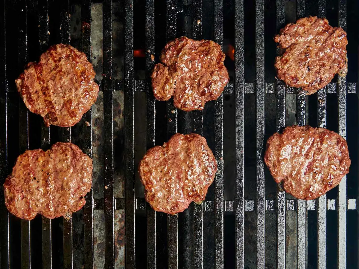 Step 4: Grill the patties for about 6 minutes per
