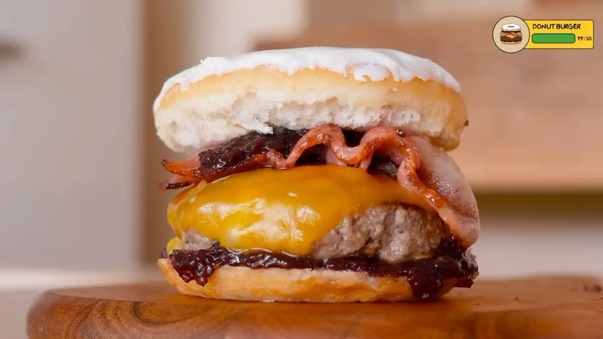 Jelly Doughnut Burger