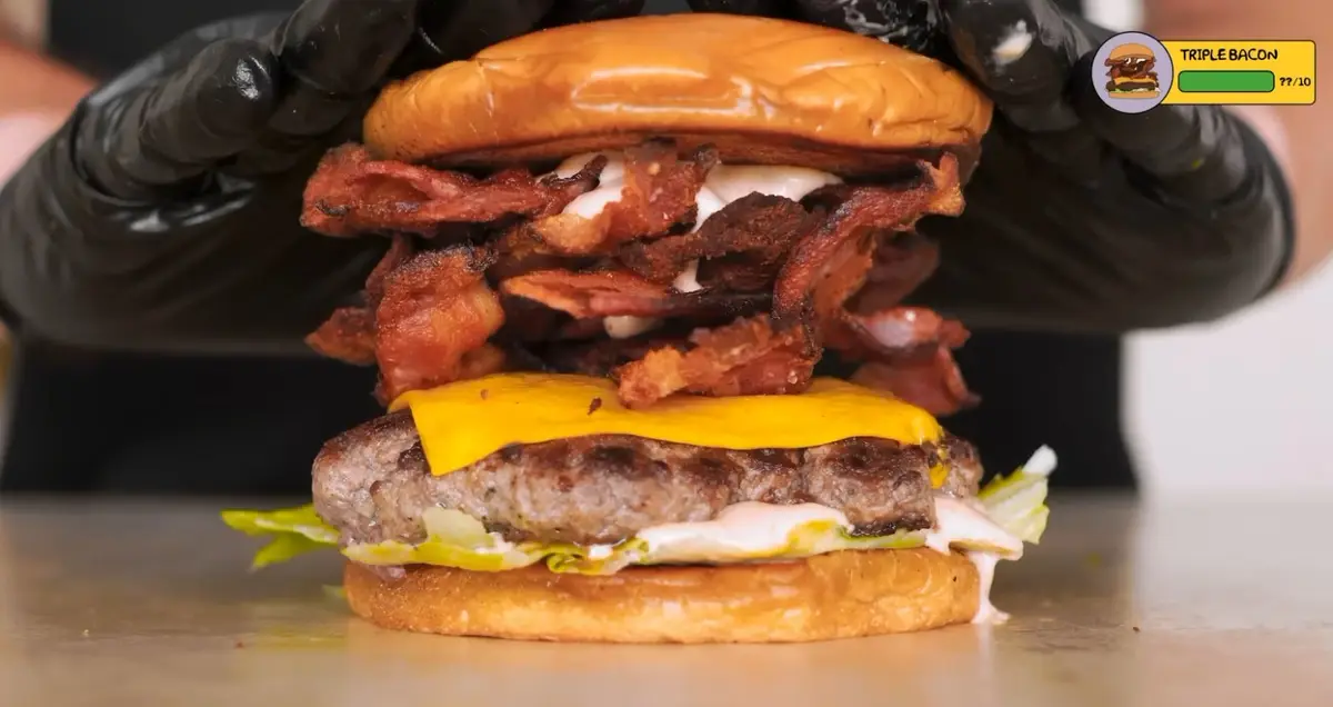 Peter’s Triple Bacon Burger