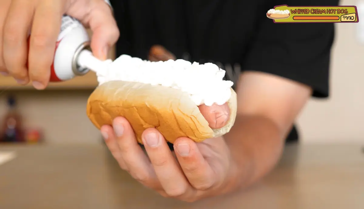 Step 4: Top it with whipped cream.